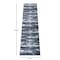 Flash Furniture 2' x 7' Turquoise Distressed Olefin Area Rug OKR-RG1102-27-TQ-GG - alternate 2